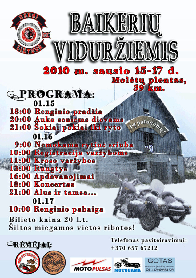 Baikerių Viduržiemis 2010