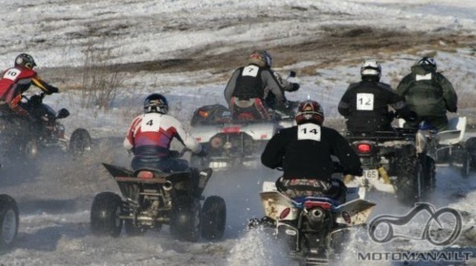 Sniego motociklu, ATV ir MOTO Ziemos lenktynes