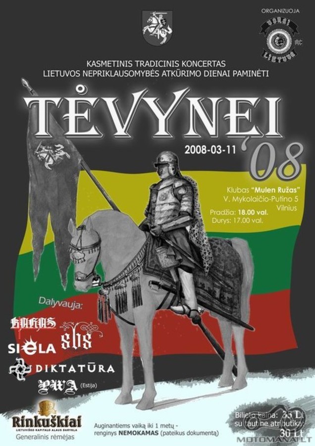 Tėvynei 2008