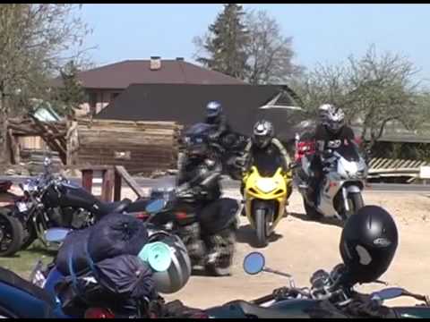 Motociklininkų sezono atidarymas 2009 ir motomanų tradicija - pušynėlis
