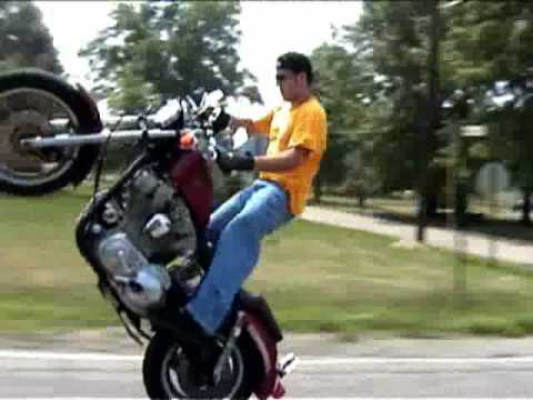 Harley Stunts Team Contraband old school street footage 2001