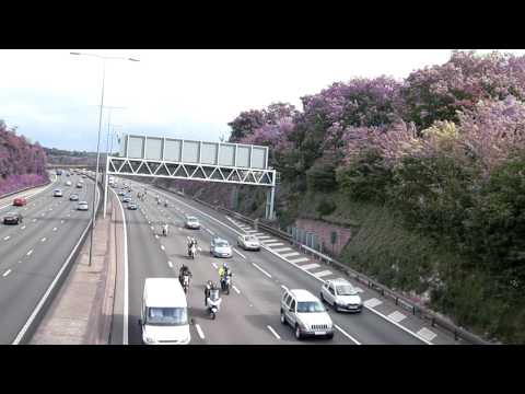 m25 protest ride.MOV